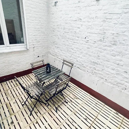 Studio Lille Style Avec Wifi, Terrasse, Proche Gares Exterior photo