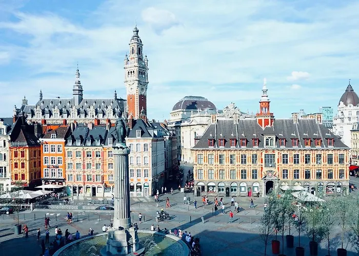 Studio Lille Style Avec Wifi, Terrasse, Proche Gares